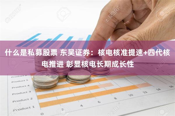 什么是私募股票 东吴证券：核电核准提速+四代核电推进 彰显核电长期成长性