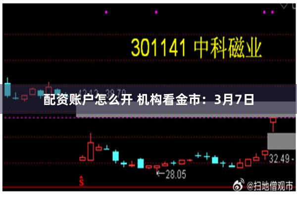 配资账户怎么开 机构看金市：3月7日